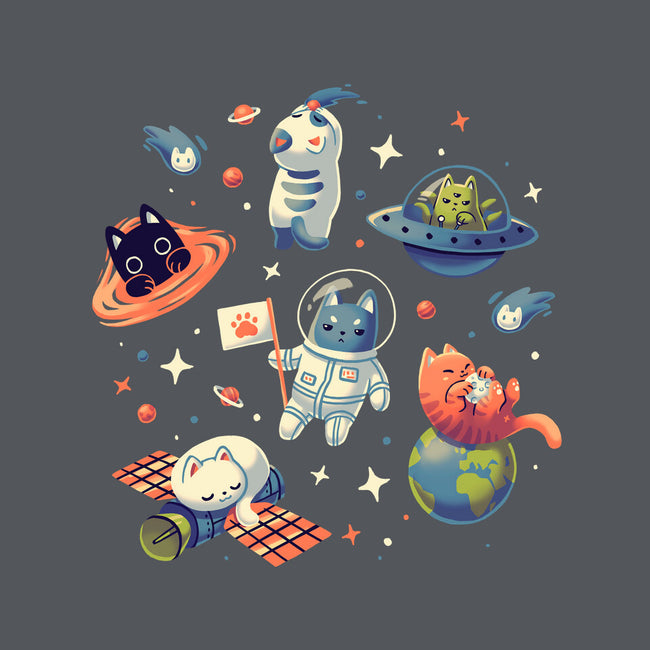 Cats in Space-cat bandana pet collar-Geekydog