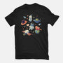 Cats in Space-womens basic tee-Geekydog