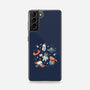 Cats in Space-samsung snap phone case-Geekydog