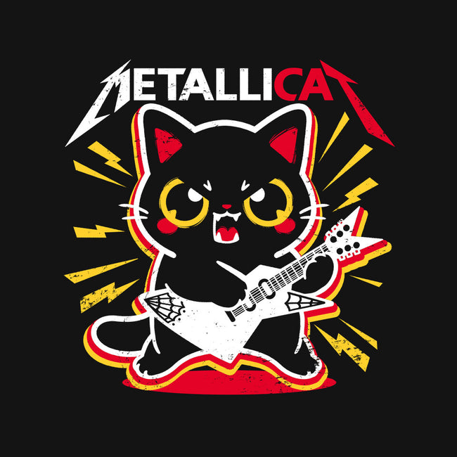 Metallicat-womens v-neck tee-NemiMakeit