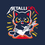 Metallicat-womens v-neck tee-NemiMakeit