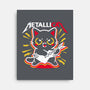 Metallicat-none stretched canvas-NemiMakeit