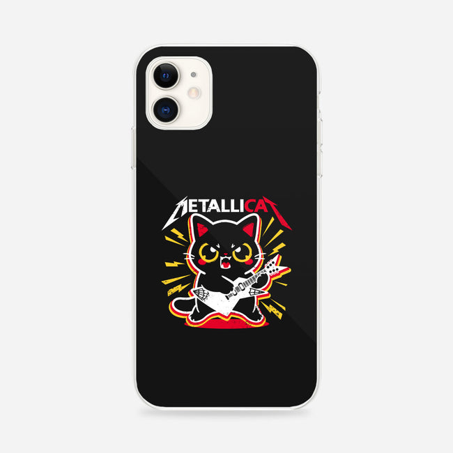 Metallicat-iphone snap phone case-NemiMakeit