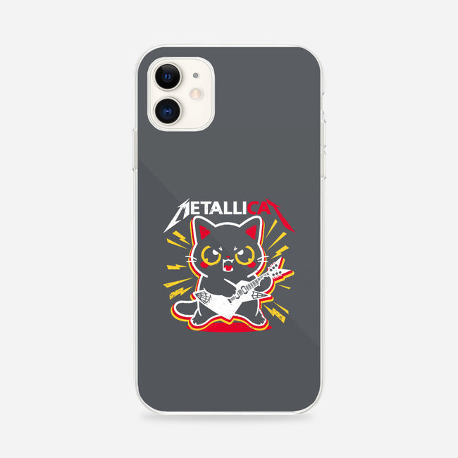 Metallicat-iphone snap phone case-NemiMakeit