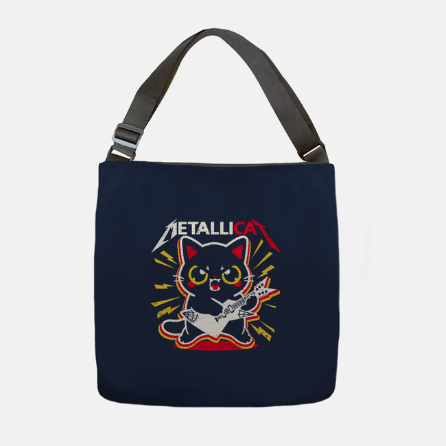 Metallicat-none adjustable tote-NemiMakeit
