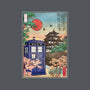 The Tardis in Japan-womens v-neck tee-DrMonekers