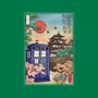 The Tardis in Japan-baby basic onesie-DrMonekers