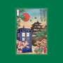 The Tardis in Japan-unisex basic tee-DrMonekers