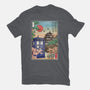 The Tardis in Japan-unisex basic tee-DrMonekers