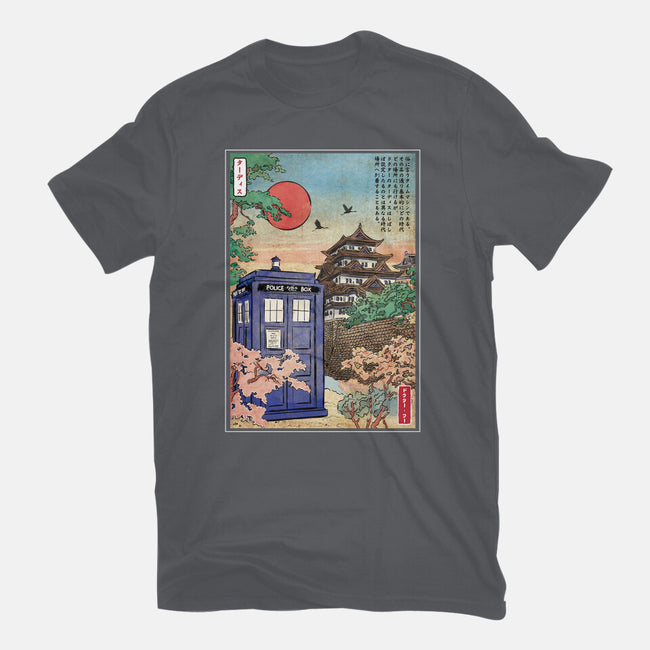 The Tardis in Japan-womens basic tee-DrMonekers