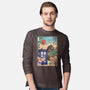 The Tardis in Japan-mens long sleeved tee-DrMonekers