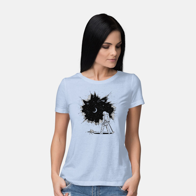 Breakthrough-womens basic tee-Gamma-Ray