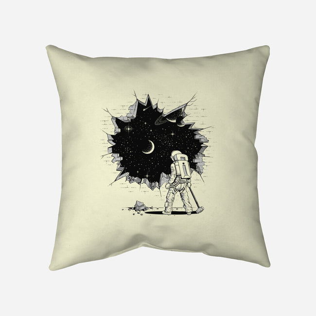 Breakthrough-none removable cover w insert throw pillow-Gamma-Ray