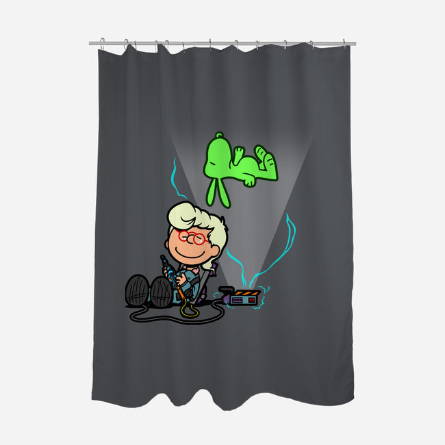 Paranormal Nuts-none polyester shower curtain-Boggs Nicolas