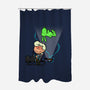 Paranormal Nuts-none polyester shower curtain-Boggs Nicolas