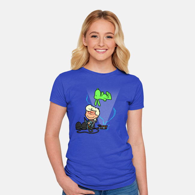 Paranormal Nuts-womens fitted tee-Boggs Nicolas