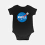 Space Roll-baby basic onesie-retrodivision
