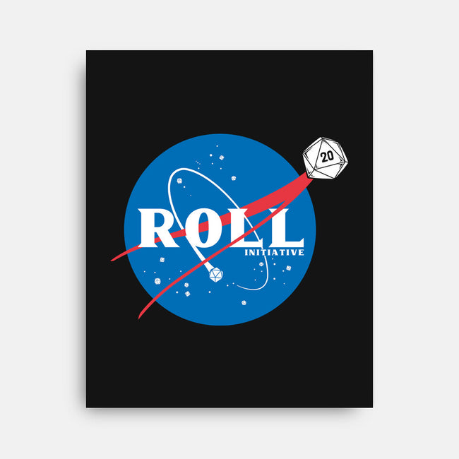 Space Roll-none stretched canvas-retrodivision