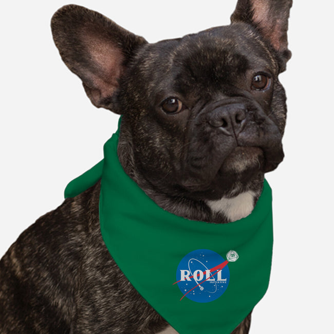 Space Roll-dog bandana pet collar-retrodivision