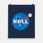 Space Roll-none matte poster-retrodivision