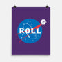 Space Roll-none matte poster-retrodivision