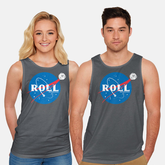 Space Roll-unisex basic tank-retrodivision