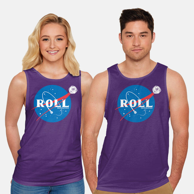 Space Roll-unisex basic tank-retrodivision