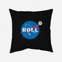 Space Roll-none removable cover w insert throw pillow-retrodivision