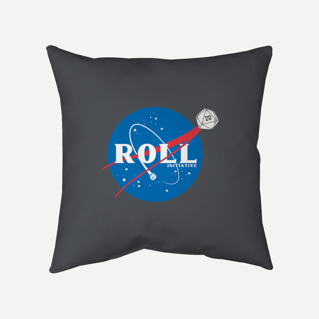 Space Roll-none removable cover w insert throw pillow-retrodivision