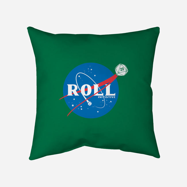 Space Roll-none removable cover w insert throw pillow-retrodivision