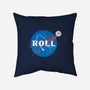 Space Roll-none removable cover w insert throw pillow-retrodivision