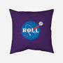 Space Roll-none removable cover w insert throw pillow-retrodivision