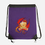 Roll Your Destiny-none drawstring bag-Damyanoman