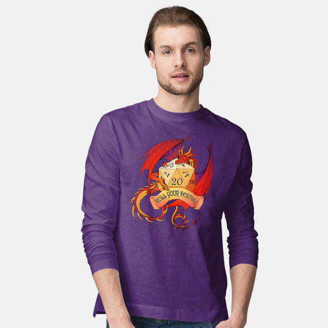Roll Your Destiny-mens long sleeved tee-Damyanoman