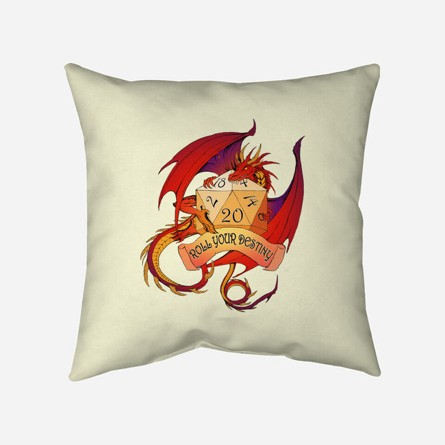 Roll Your Destiny-none removable cover w insert throw pillow-Damyanoman