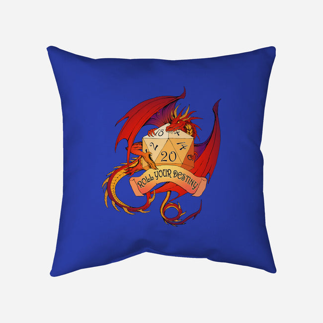 Roll Your Destiny-none removable cover w insert throw pillow-Damyanoman