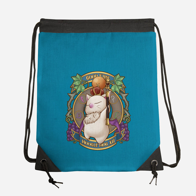 Moogle King-none drawstring bag-Sarya