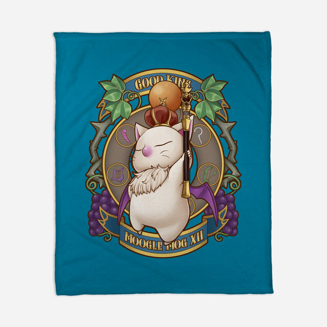 Moogle King-none fleece blanket-Sarya