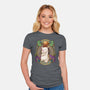 Moogle King-womens fitted tee-Sarya