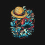 Colorful Pirate-womens fitted tee-glitchygorilla