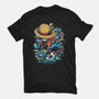 Colorful Pirate-womens fitted tee-glitchygorilla