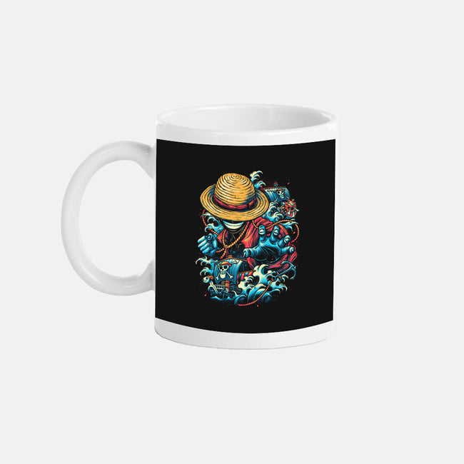 Colorful Pirate-none glossy mug-glitchygorilla