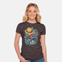 Colorful Pirate-womens fitted tee-glitchygorilla