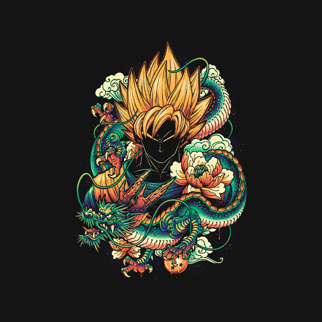 Colorful Dragon-none basic tote-glitchygorilla