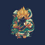 Colorful Dragon-youth crew neck sweatshirt-glitchygorilla