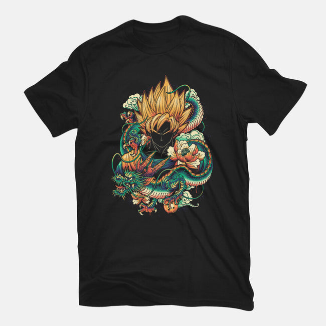 Colorful Dragon-mens heavyweight tee-glitchygorilla