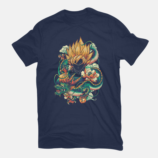 Colorful Dragon-mens heavyweight tee-glitchygorilla
