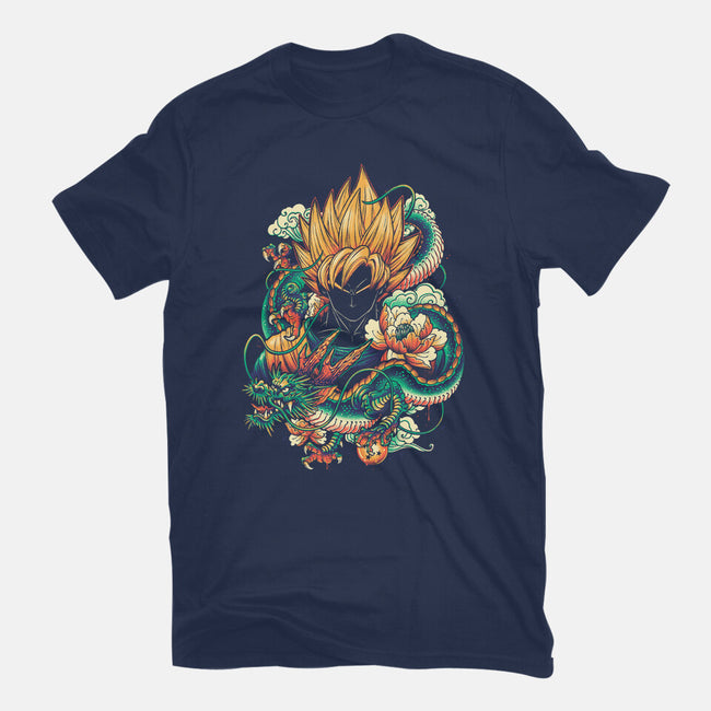 Colorful Dragon-womens fitted tee-glitchygorilla