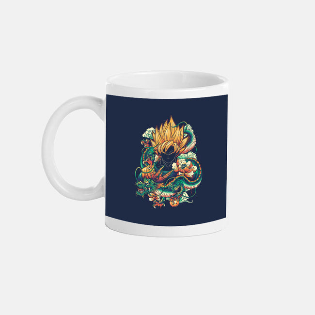 Colorful Dragon-none glossy mug-glitchygorilla