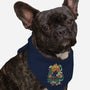 Colorful Dragon-dog bandana pet collar-glitchygorilla